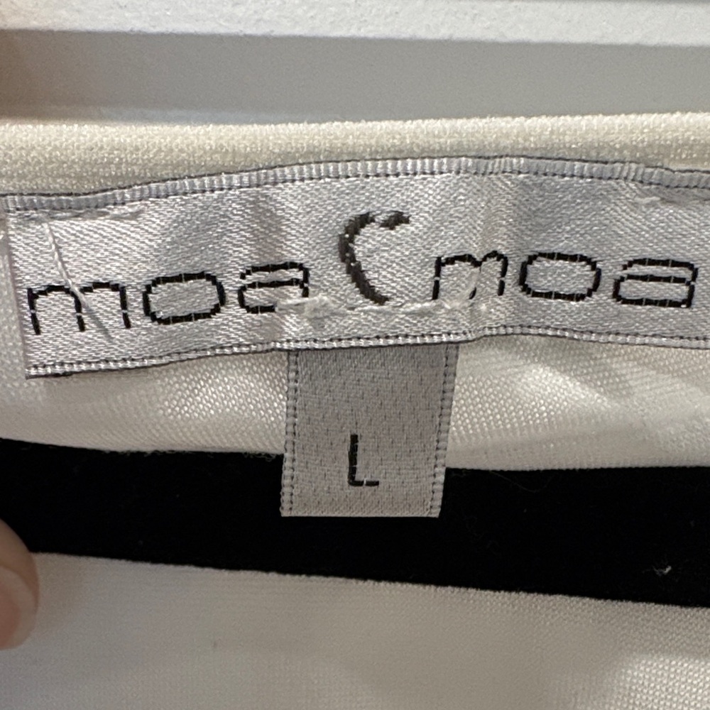 Moa Moa White Ruffle Blouse - Picture 2 of 5